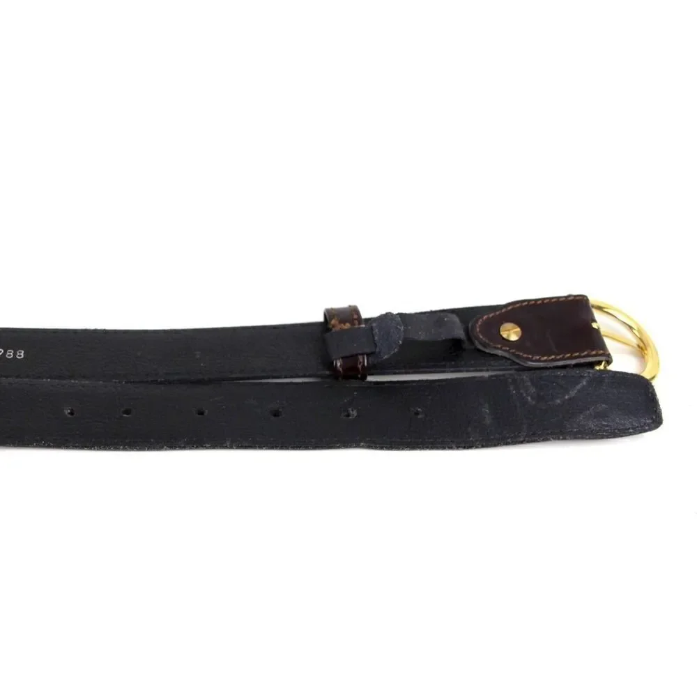 Lottusse BROWN GENUINE LEATHER 1 1/8